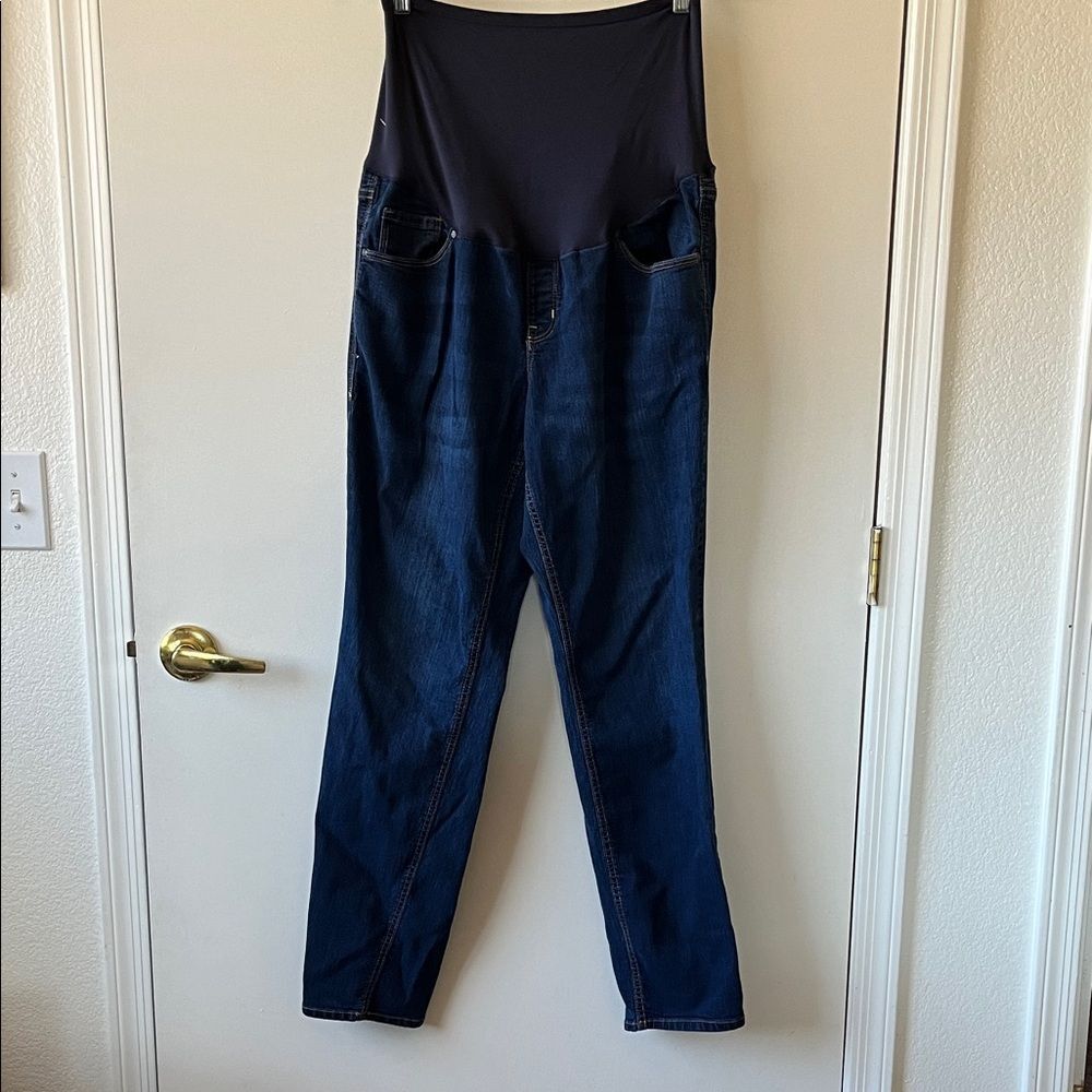 Old Navy Maternity Skinny Full Panel Jeans - Navy